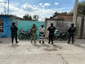 Yuriria, cuerno de chivo, detenidos, fuerzas federales