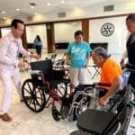 Entrega DIF León y Club Rotario 200 sillas de ruedas