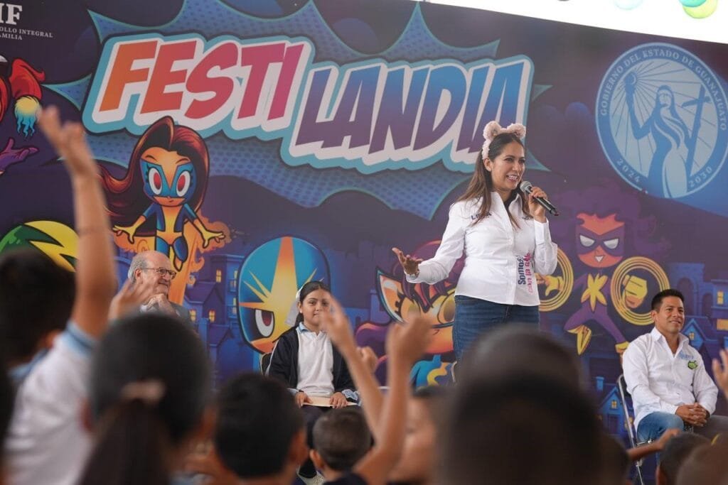 Niños, León Guanajuato, Libia García, Caravana CONMIGOBERNADORA