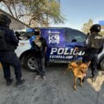 Unidad Canina K9, FSPE, Parques La Noria, arma