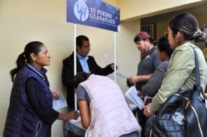 Ventanilla, atención, emprendedores, comerciantes, pueblos del rincón, Purísima, San Francisco