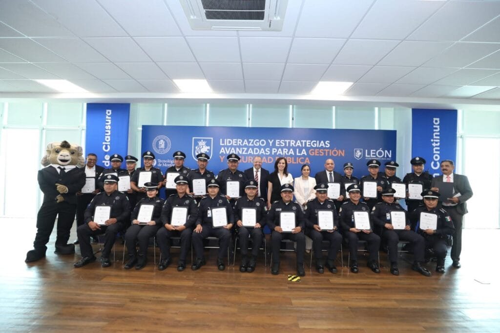 Capacitaciones, policía de León, Tec de Monterrey, León, Ale Gutiérrez