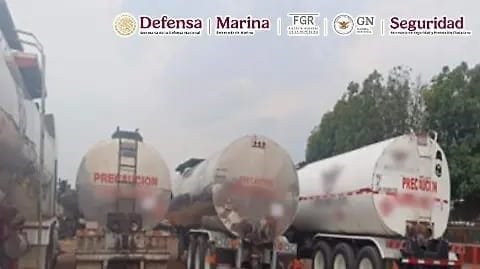 aseguran, desarticulan, hidrocarburos, salamanca, fuerzas federales