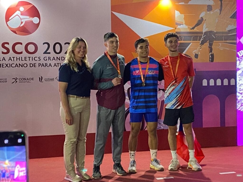 Guanajuato, Code, Paratletismo, jóvenes, medallas
