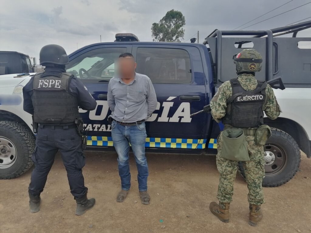 maquinaria pesada, San Diego de la Unión, Guanajuato, Fuerzas estatales, confia