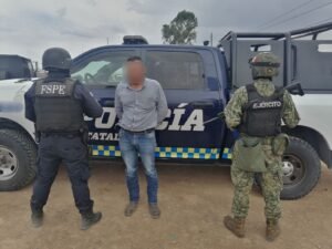 maquinaria pesada, San Diego de la Unión, Guanajuato, Fuerzas estatales, confia
