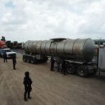 San Diego de la Unión, Tráiler, Huachicol, Policías estatales