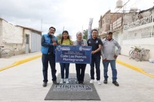 Las palmas, pavimentación, Purísima del Rincón, Roberto García