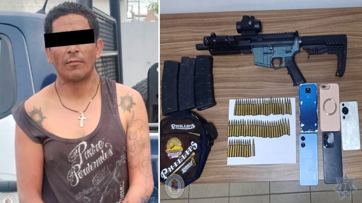 armas de fuego, rifle, san marcos, policía municipal