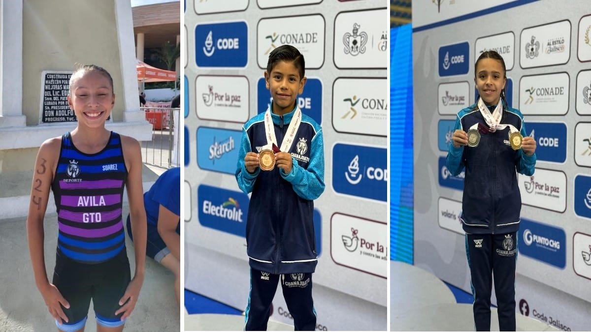 Medallas, oro, plata, code Guanajuato, Olimpiadas Nacionales