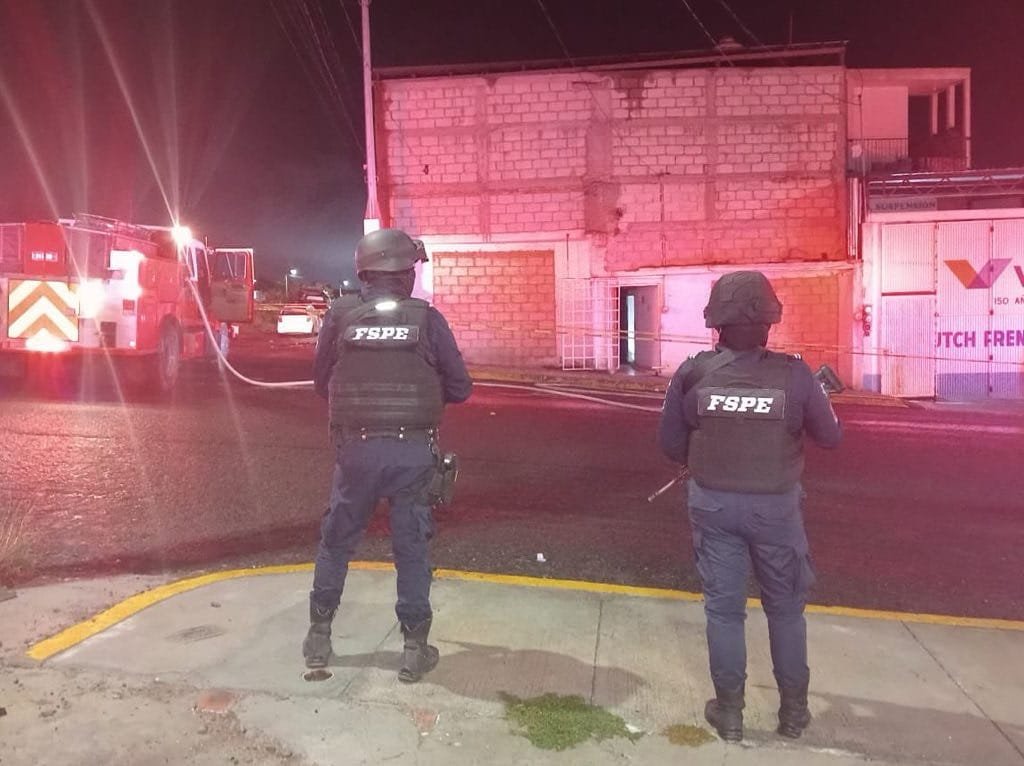 Incendio, San José Iturbide, centro de rehabilitación