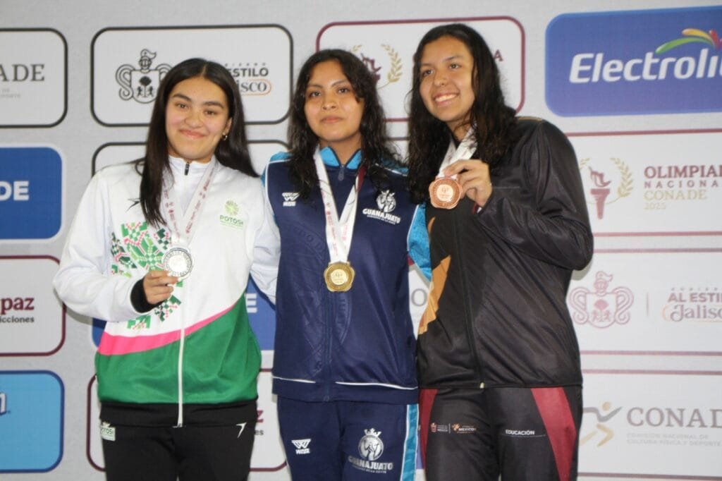 natación, medallas, Guanajuato, olimpiada nacional