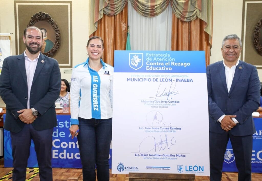 Ale Gutiérrez, Educación, alfabetización, León