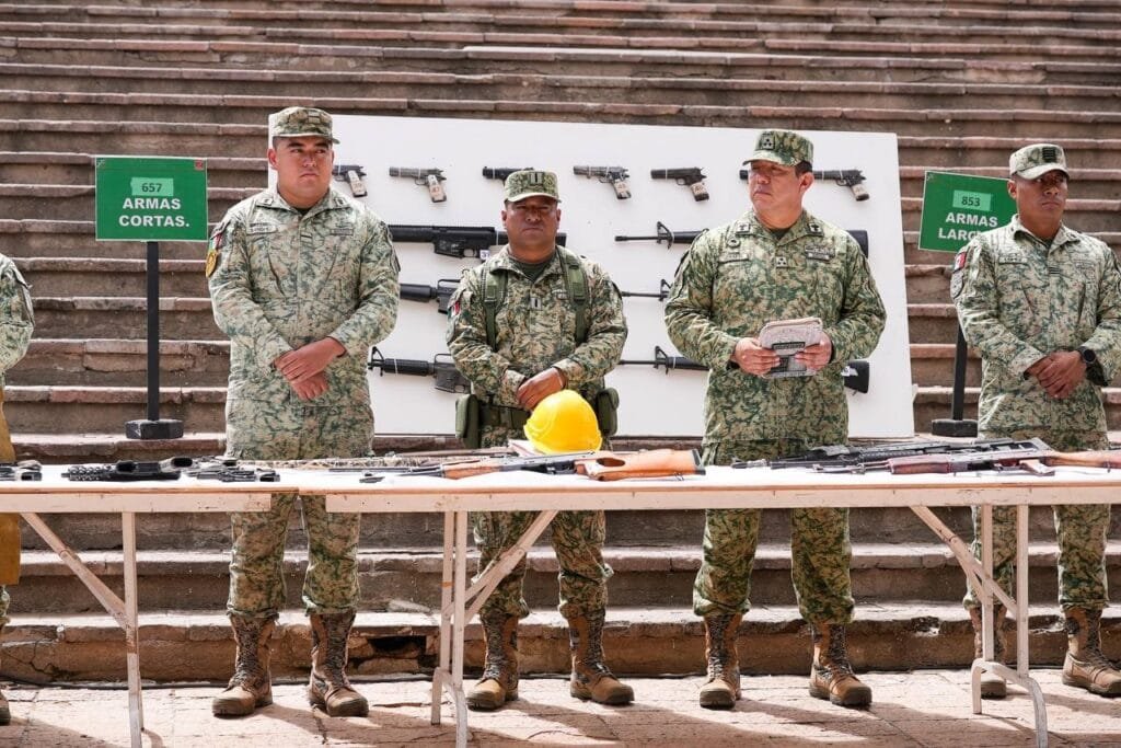 armas, Guanajuato, Libia García, Sedena