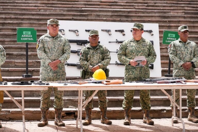 armas, Guanajuato, Libia García, Sedena