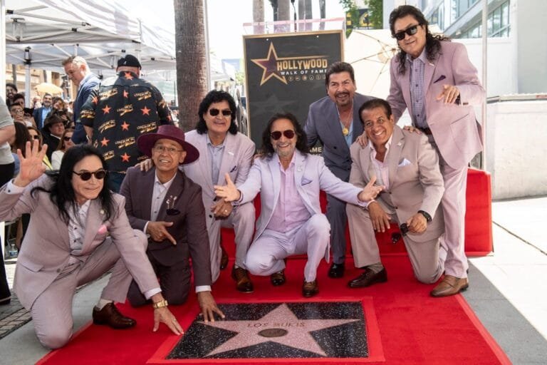 Los Bukis, paseo de la fama, estrella, migrantes