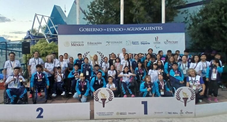 Paranatación, Guanajuato, Yendy Cortinas, Medallas,