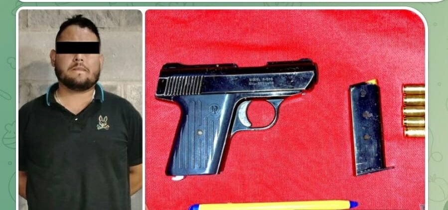 Detenido, arma de fuego, El Granjeno Plus, Polcía de León