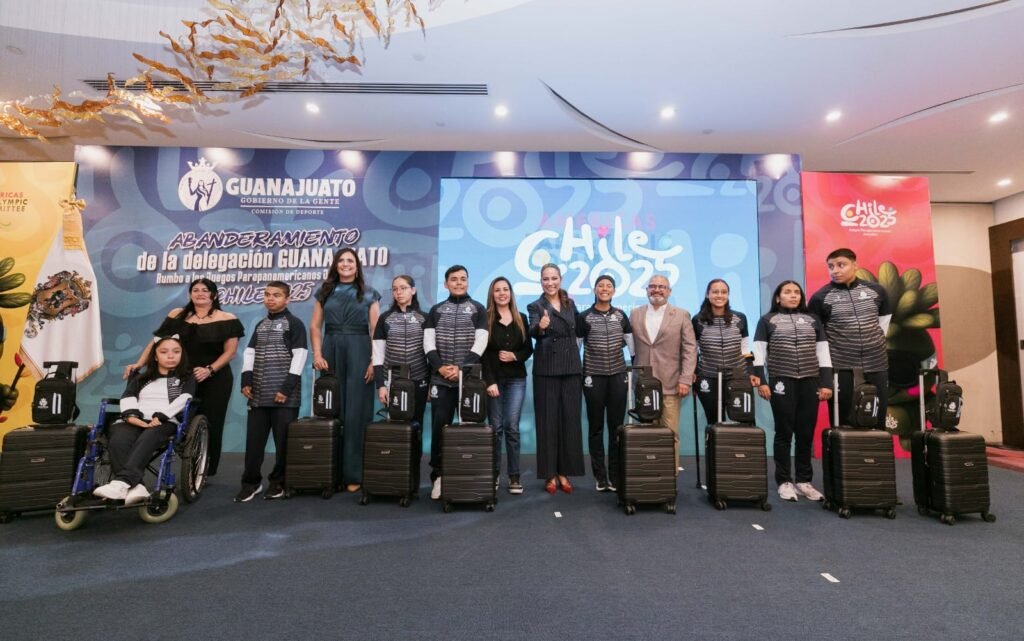 Abandera Libia Dennise a delegación Guanajuato, rumbo a los Juegos Parapanamericanos Juveniles