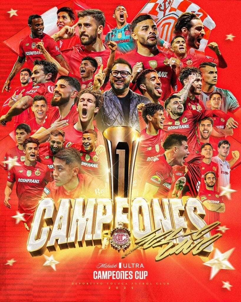 Toluca, campeón, ligamx, mls