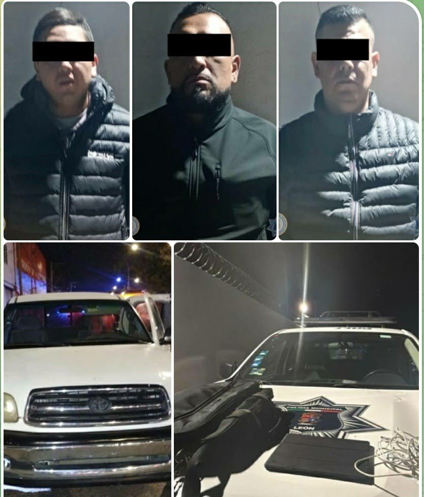 Los murales, cristaleros, policía de León