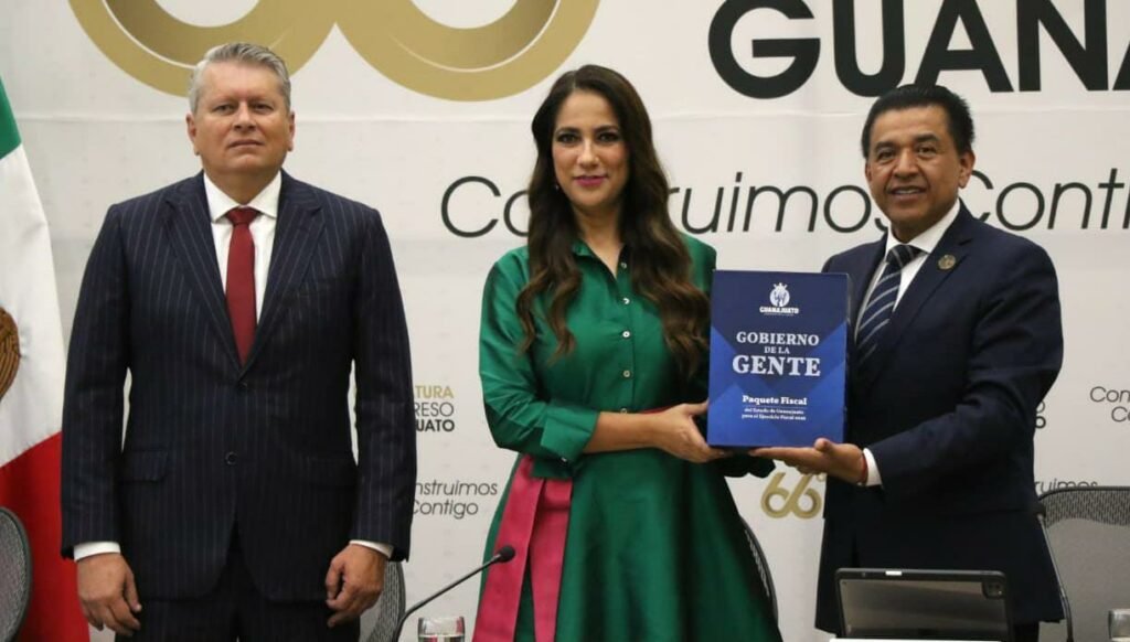 Entrega Gobernadora el Paquete Fiscal 2026 al Congreso del Estado