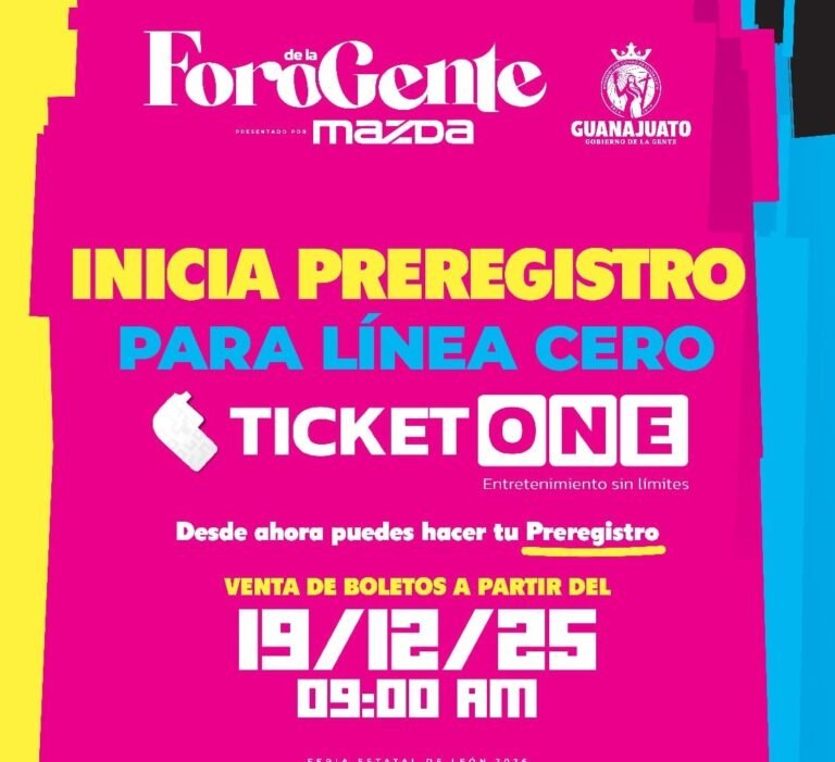 Venta de boletos Línea Cero, Feria de León