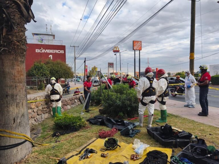 Localizan el cuerpo de un hombre dentro de una cisterna en la vía pública en León