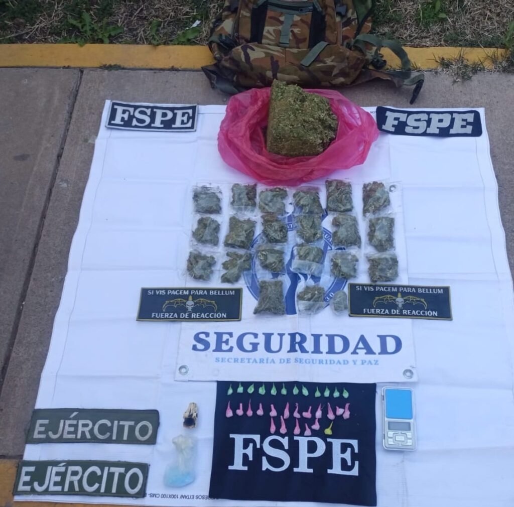 Decomiso de drogas en Pénjamo