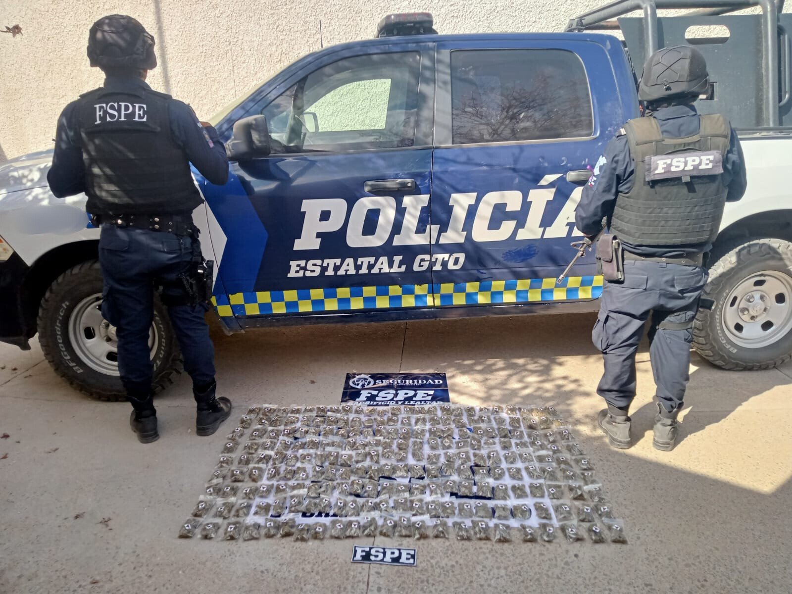 Decomiso de droga en Ocampo