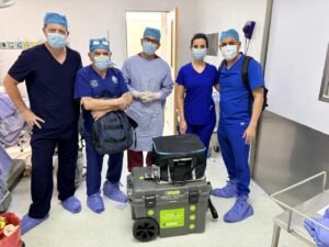 Donador de órganos, León