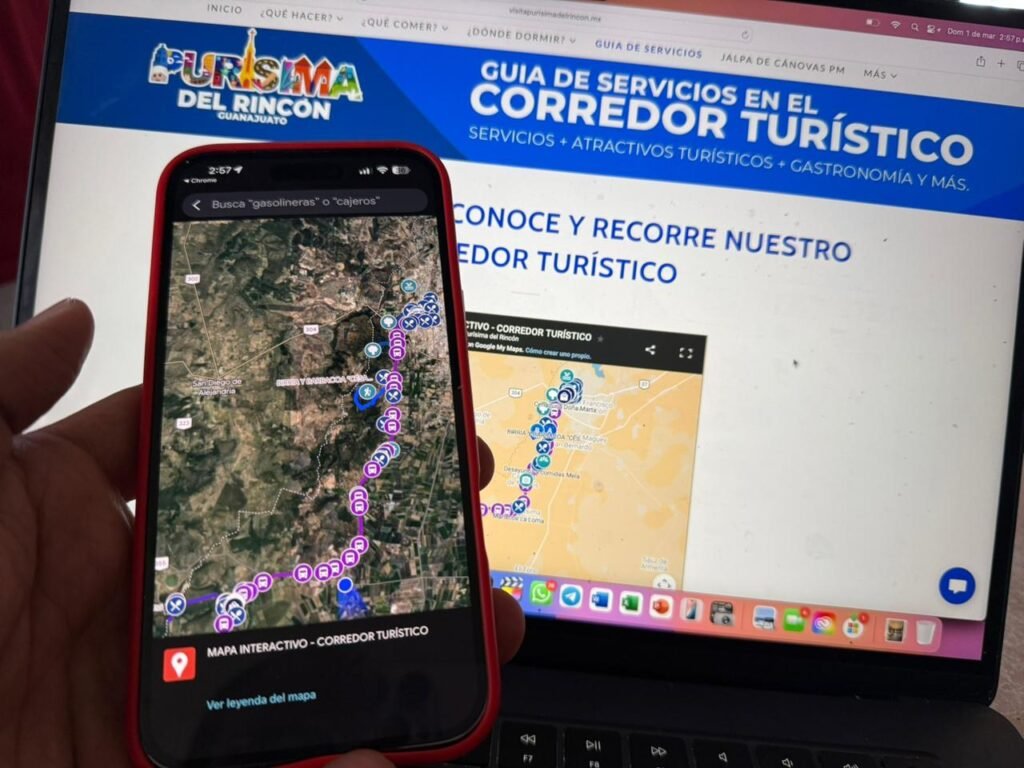 Purísima del Rincón fortalece su oferta turística con mapa digital interactivo