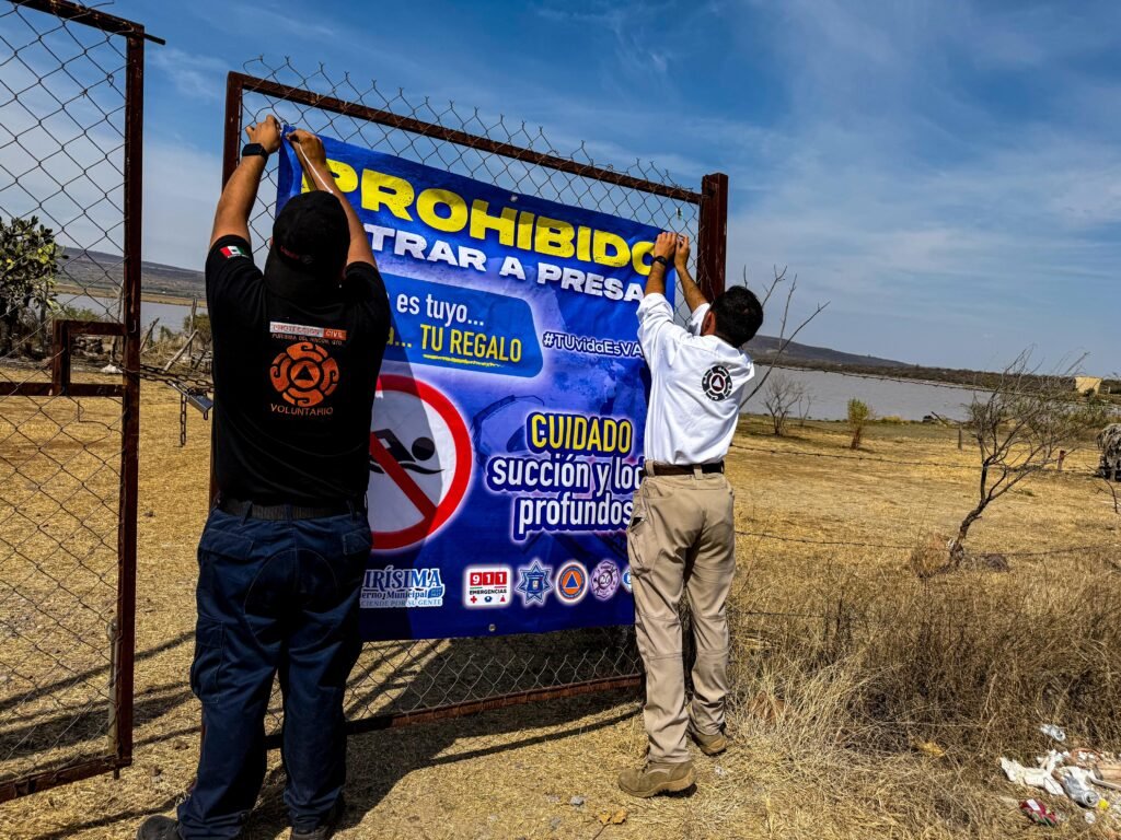 Alista municipio de Purísima recomendaciones para evitar accidentes