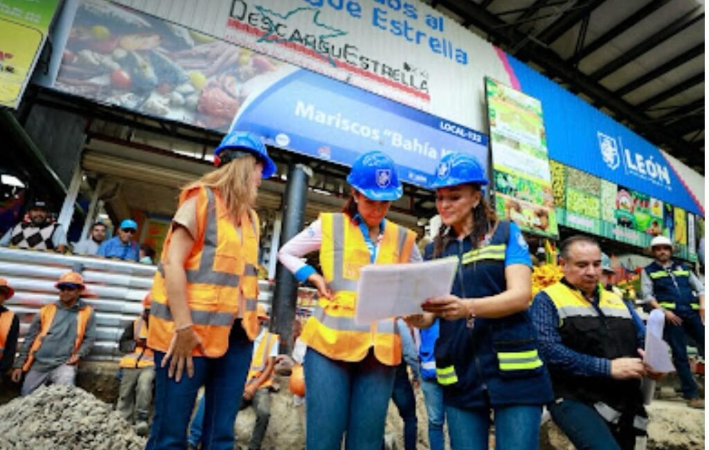 Arranca nueva etapa de obras en el mercado Descargue Estrella de León