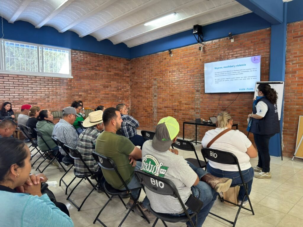 IMMUJERES fortalece la atención a mujeres jornaleras migrantes en su paso por León