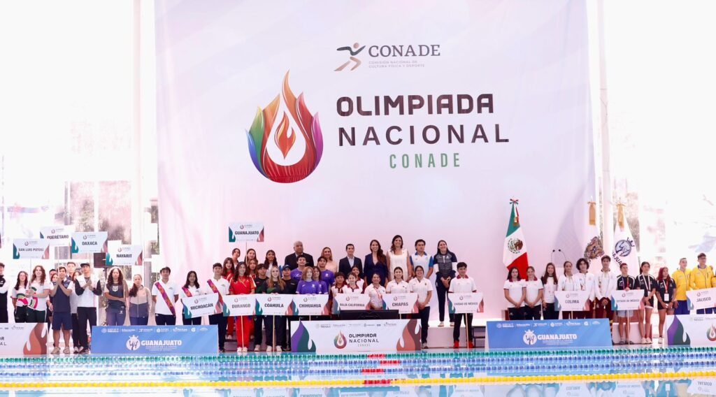 Libia inaugura la Olimpiada de Natación CONADE