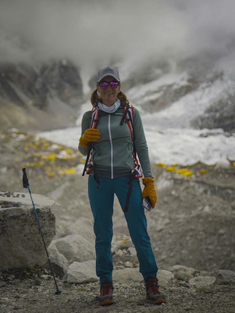 Se instala Laura González del Castillo en el Campo I del Everest