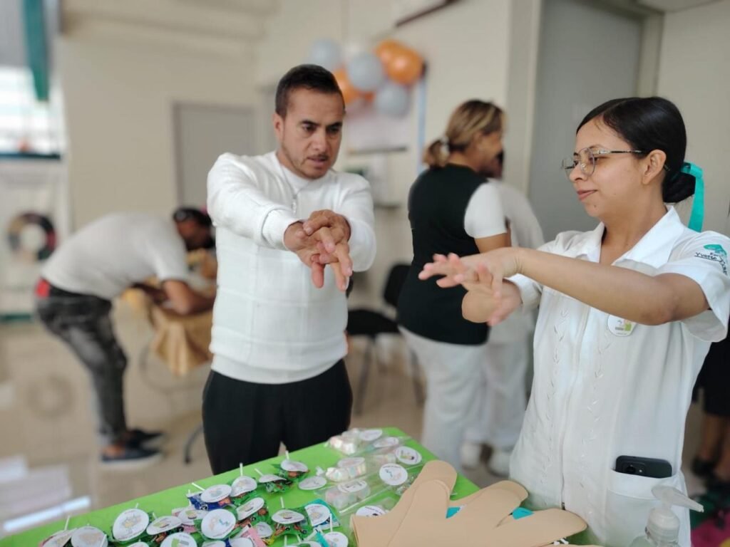 Realiza IMSS Guanajuato Feria de Higiene de MAnos en UMAA No. 55 del IMSS León