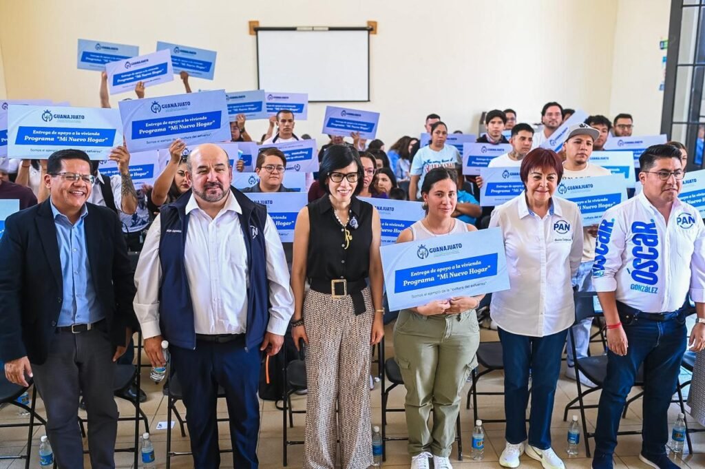 Familias leonesas reciben apoyos del programa “Mi Nuevo HOgar” de la Secretaría del Nuevo Comienzo