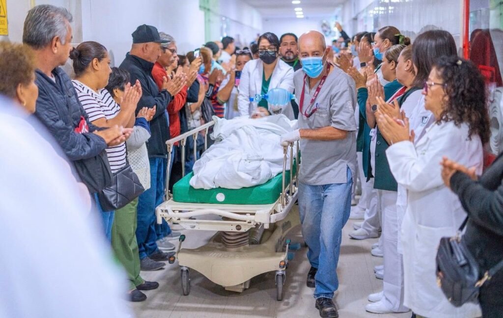 Milagro de vida en IMSS Guanajuato madre con muerte encefálica da a luz a bebé y salva 5 vidas con la donación de órganos