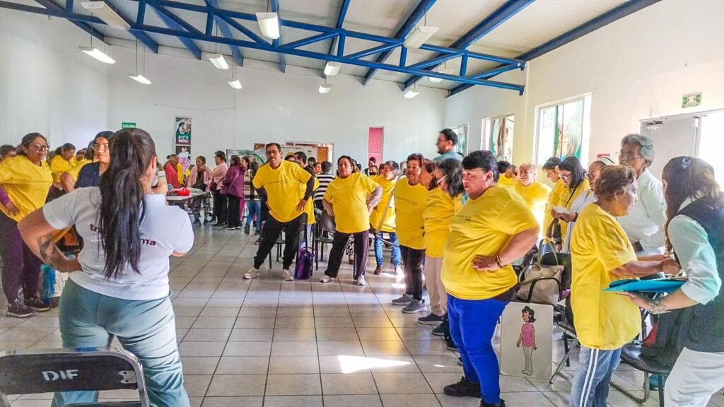 Adultos mayores de Salamanca celebran el encuentro “Envejecimiento ACtivo” del IMSS Guanajuato
