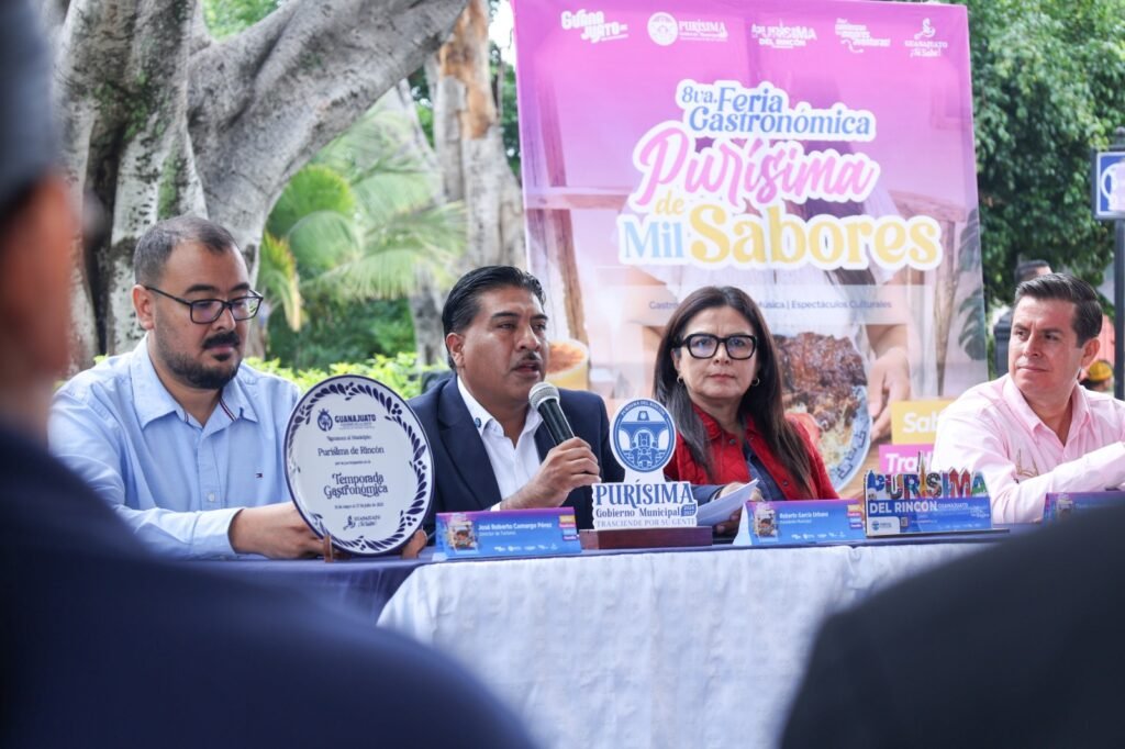 Purísima del Rincón presentó la octava edición de “Purísima de Mil Sabores” una celebración de la gastronomía y de la identidad local