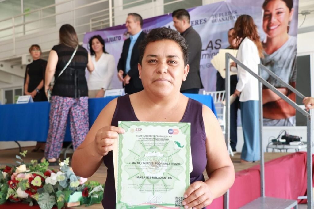 Crece la autonomía económica de las mujeres en Guanajuato
