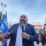 Este martes Jorge Espadas Galván realizó su registro como Defensor de la Patria, la Familia y la Libertad