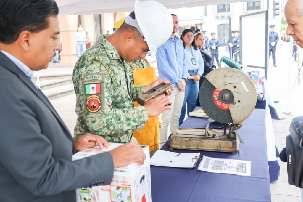 Purísima del Rincón, DEFENSA, Guardia NAcioanl y FSPE realizan campaña de desarme voluntario