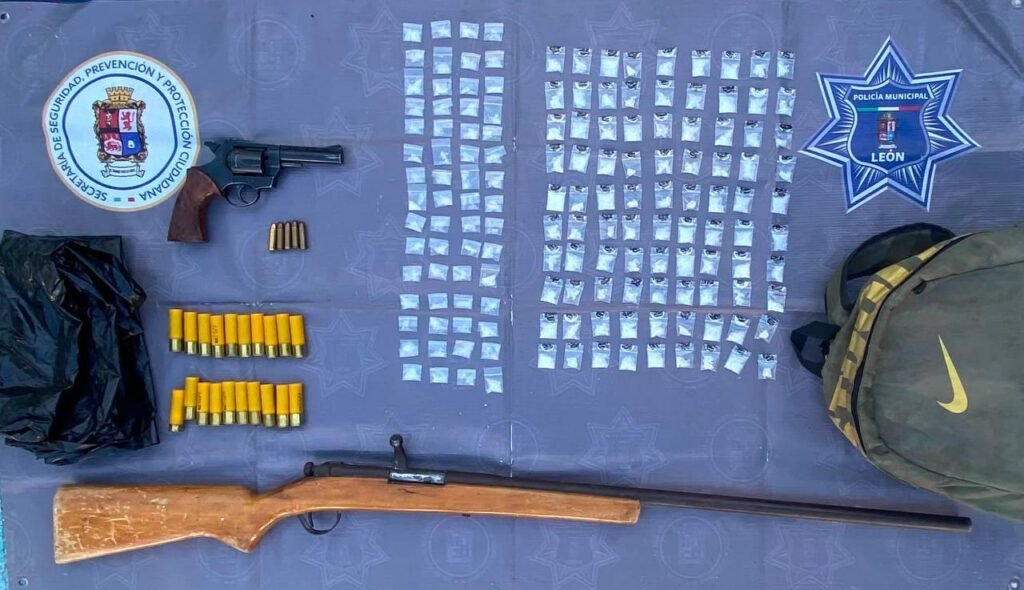 La seguridad de León se sigue fortaleciendo y en tan sólo una semana aseguró 18 armas de fuego