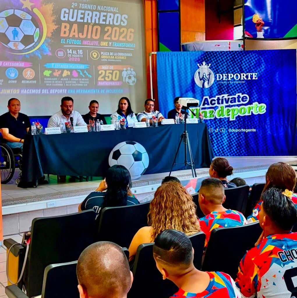 Arman la liga del Segundo Torneo Nacional de Fútbol Incluyente “Guerreros Bajío 2026”