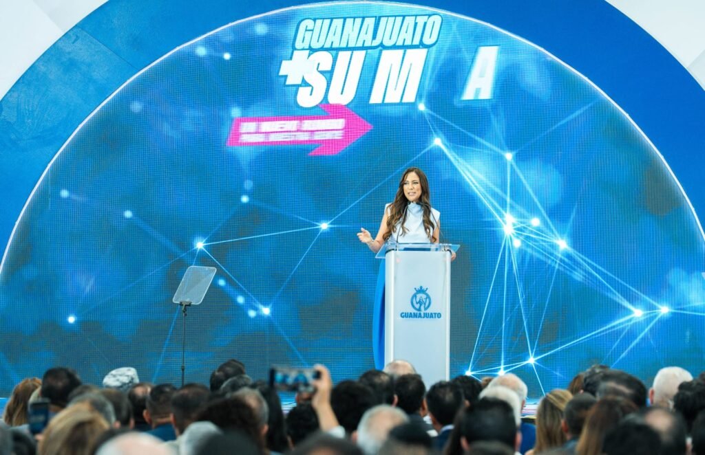 Anuncia Gobernadora nueva política económica y 2 mil 558 millones de dólares en inversiones para Guanajuato