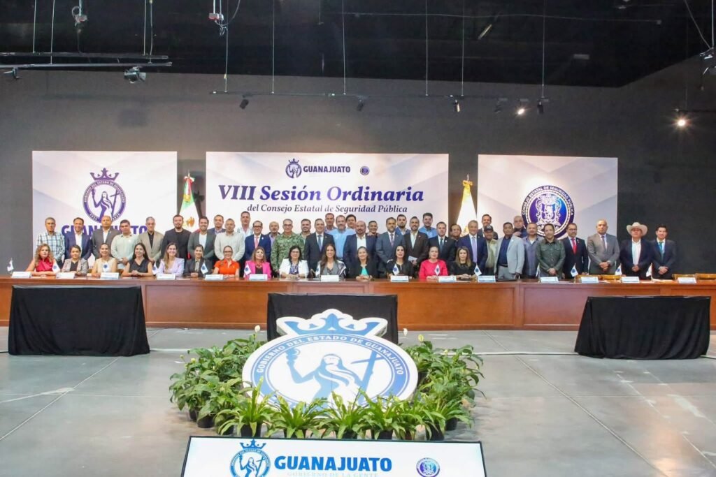 Buenos resultados se presentaron en la reunión del Consejo de Seguridad de Guanajuato