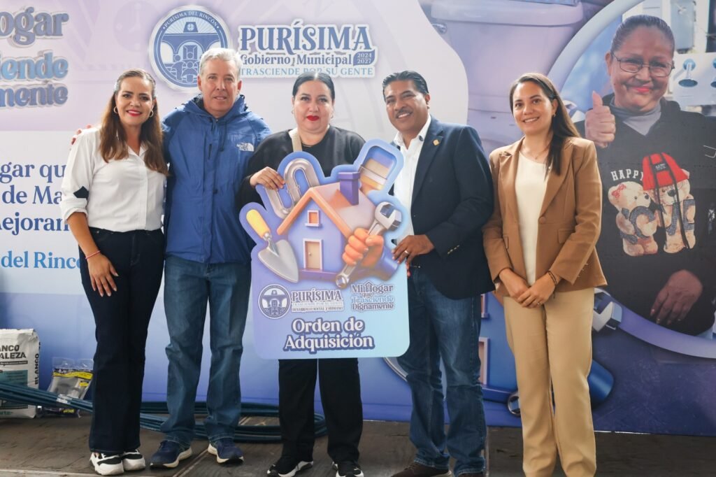 Purísima del Rincón cambia y mejora la vida de las familias